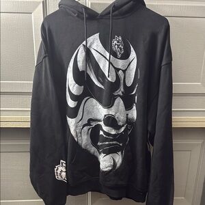 Darc Sport Black and White Graphic Sweatshirt